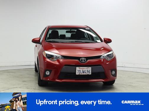 Red 2014 Toyota Corolla LE Plus