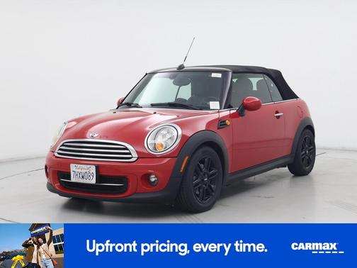 Red 2015 MINI Convertible