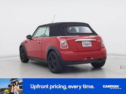 Red 2015 MINI Convertible
