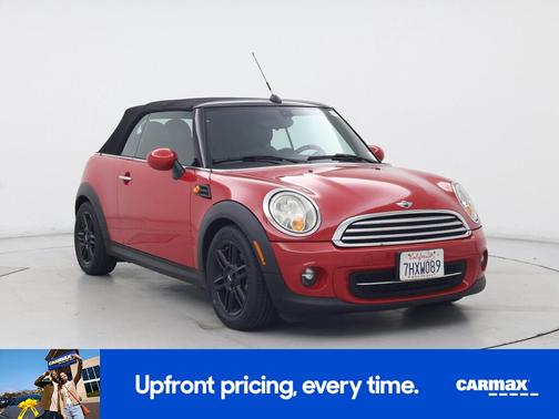 Red 2015 MINI Convertible