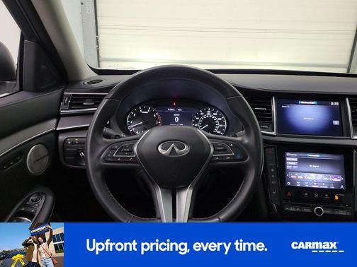 White 2023 INFINITI QX50 Luxe