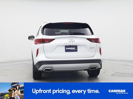 White 2023 INFINITI QX50 Luxe