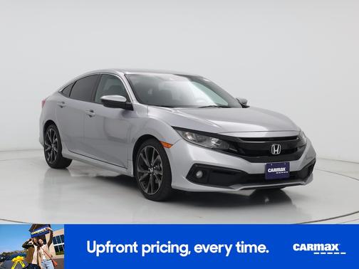 Silver 2019 Honda Civic Sport