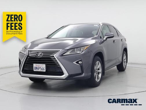 Gray 2019 Lexus RX 350 F-Sport