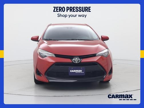 Red 2019 Toyota Corolla LE