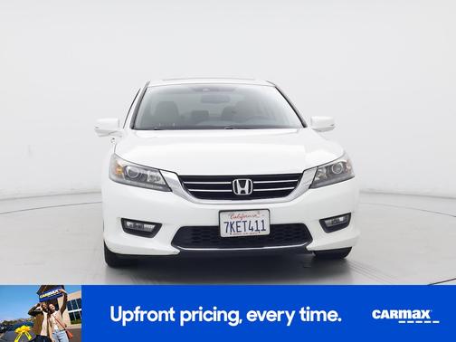 White 2015 Honda Accord EX-L