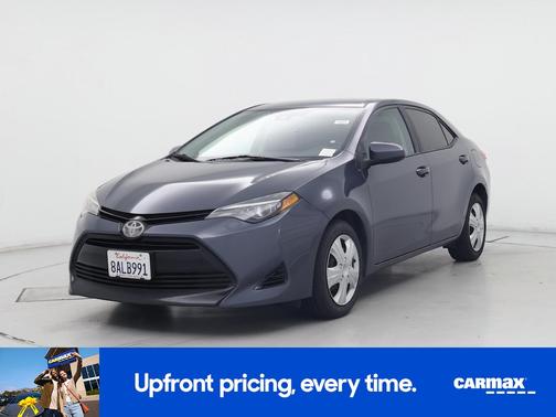 Blue 2018 Toyota Corolla LE