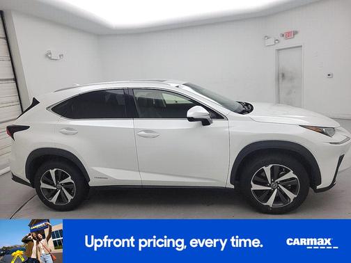 White 2020 Lexus NX 300h