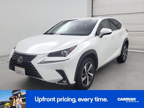 White 2020 Lexus NX 300h