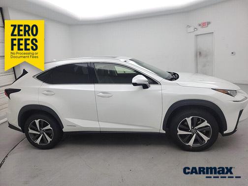 White 2020 Lexus NX 300h