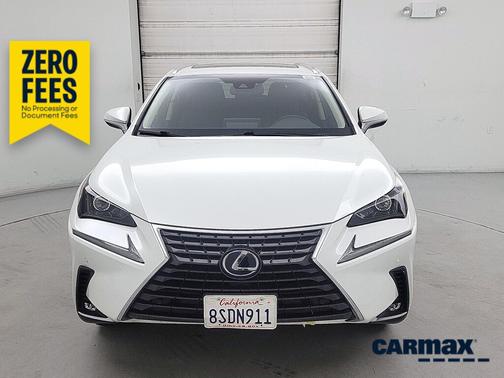 White 2020 Lexus NX 300h