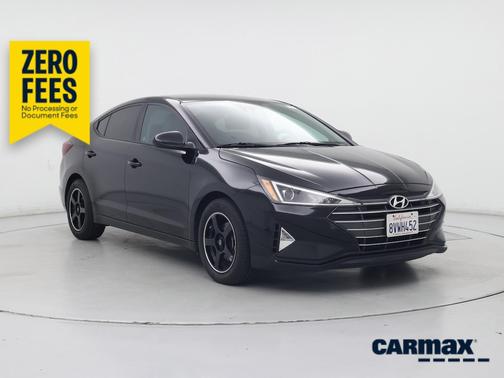Black 2020 Hyundai ELANTRA SEL