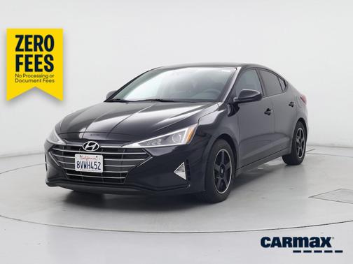 Black 2020 Hyundai ELANTRA SEL