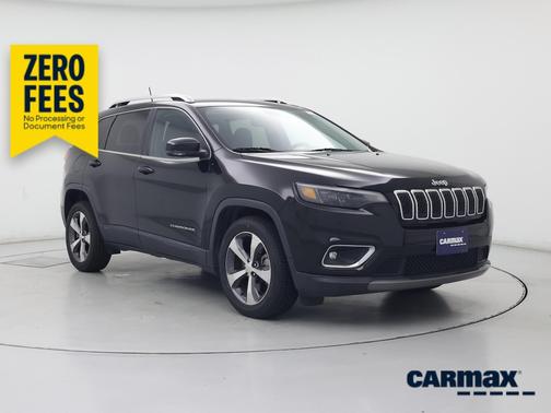 Black 2019 Jeep Cherokee Limited