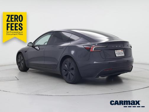 Gray 2025 Tesla Model 3 Long Range