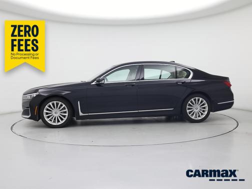 Black 2020 BMW 740 I
