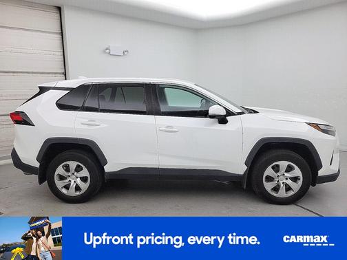 White 2023 Toyota RAV4 LE