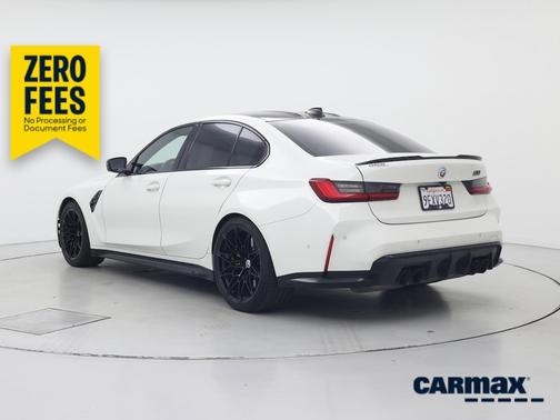 White 2021 BMW M3 Competition