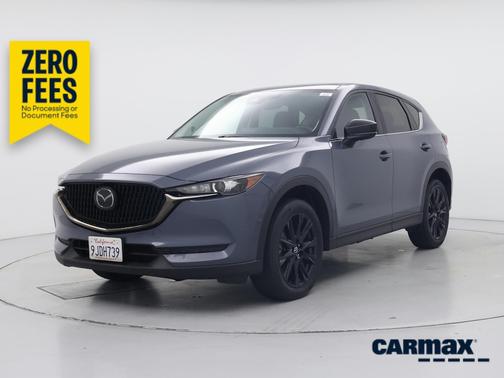 Blue 2021 Mazda CX-5 Carbon Edition Turbo