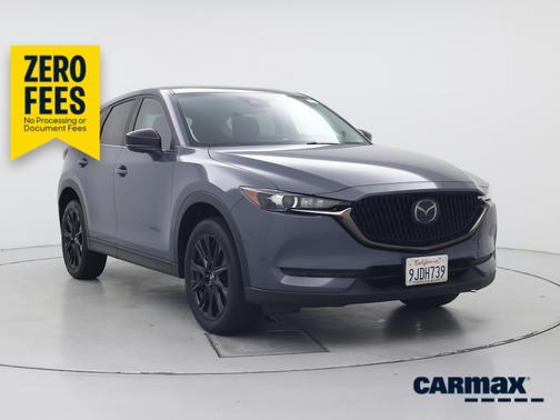 Blue 2021 Mazda CX-5 Carbon Edition Turbo