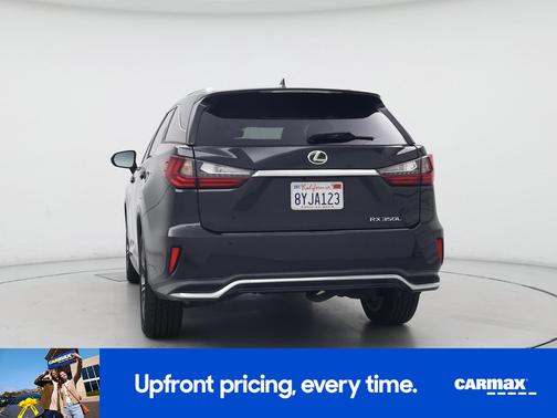 Black 2018 Lexus RX 350 L