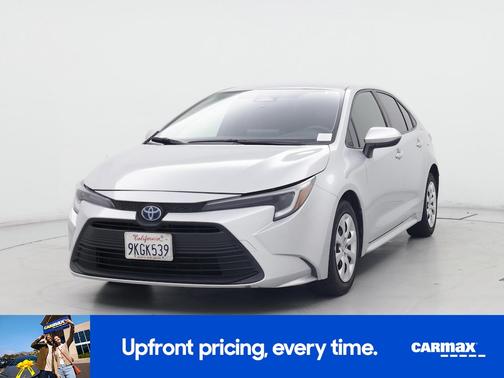 Silver 2024 Toyota Corolla Hybrid LE
