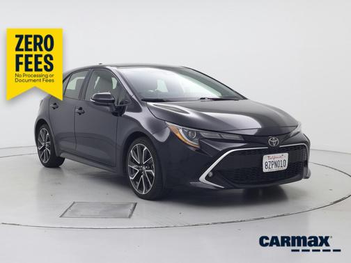 Black 2022 Toyota Corolla Hatchback XSE
