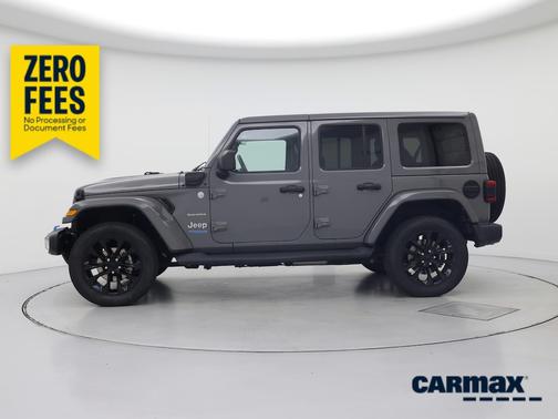 Gray 2022 Jeep Wrangler Unlimited 4xe Unlimited Sahara