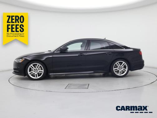 Black 2016 Audi A6 Premium Plus