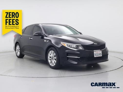 Black 2018 Kia Optima LX