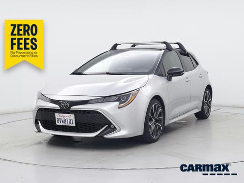 Silver 2021 Toyota Corolla Hatchback XSE