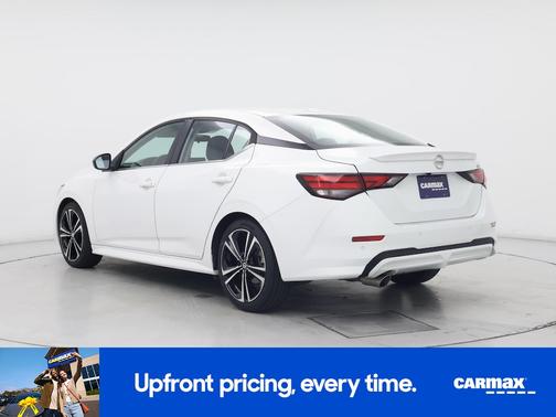White 2021 Nissan Sentra SR