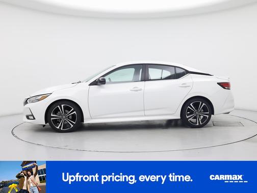 White 2021 Nissan Sentra SR