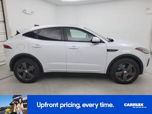 White 2020 Jaguar E-PACE Checkered Flag