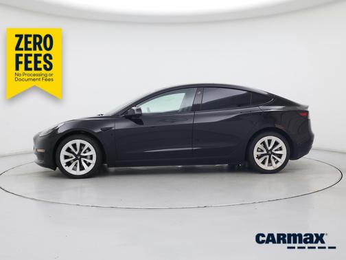 Black 2022 Tesla Model 3 Long Range