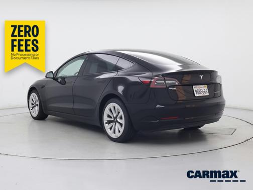 Black 2022 Tesla Model 3 Long Range