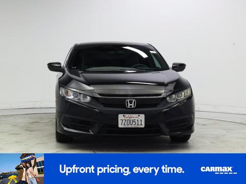 Black 2017 Honda Civic LX