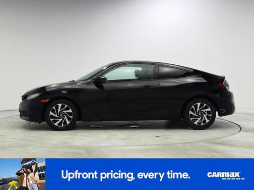 Black 2017 Honda Civic LX
