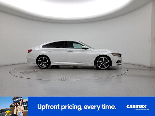 White 2018 Honda Accord Sport