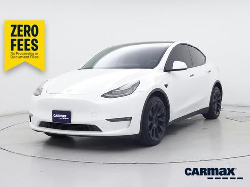 White 2022 Tesla Model Y Long Range