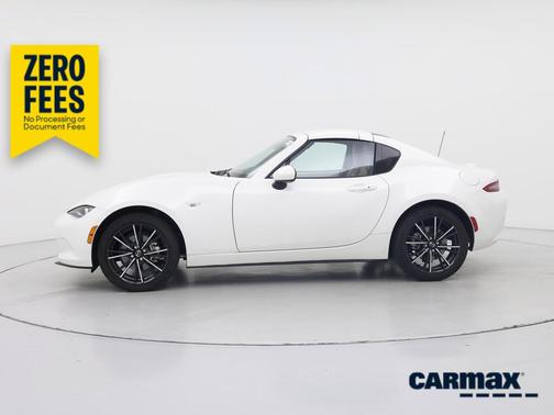 White 2024 Mazda MX-5 Miata RF Grand Touring