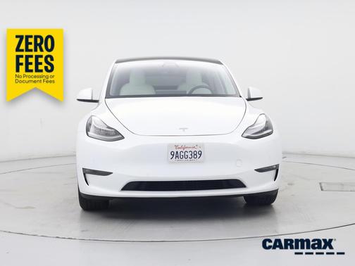 White 2022 Tesla Model Y Long Range
