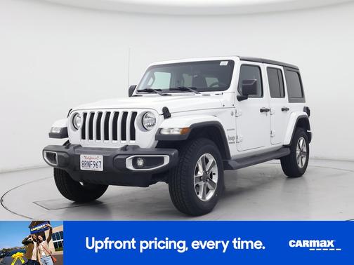 White 2020 Jeep Wrangler Unlimited Sahara