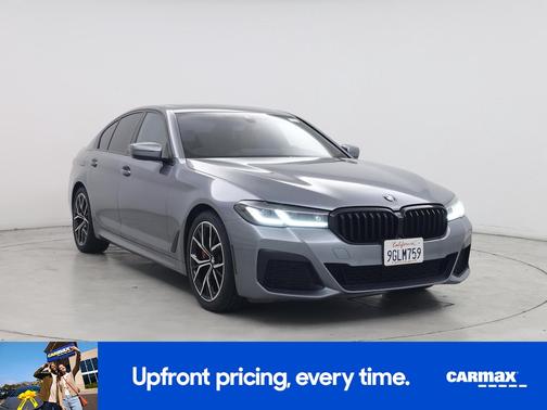 Blue 2022 BMW 530 I
