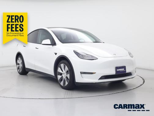 White 2021 Tesla Model Y Long Range