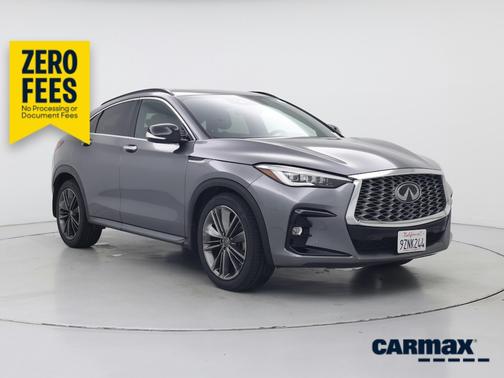 Gray 2022 INFINITI QX55 Essential