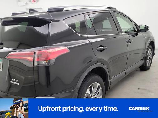 Black 2017 Toyota RAV4 Hybrid XLE