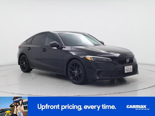Black 2022 Honda Civic Sport