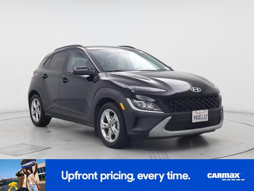 Black 2022 Hyundai KONA SEL
