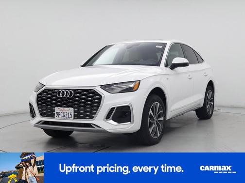 White 2023 Audi Q5 Sportback S-Line Premium